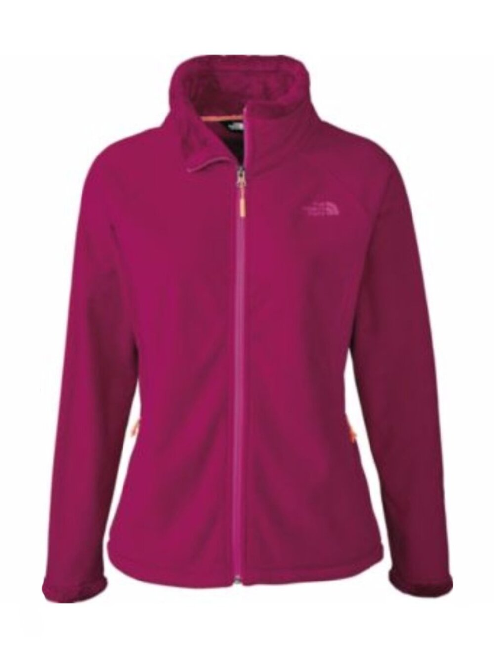 North Face Fleece Full Zip Jacket Morninglory Raspberry Women's Small